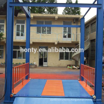 n basement double deck electric hydraulic car lift for home garage